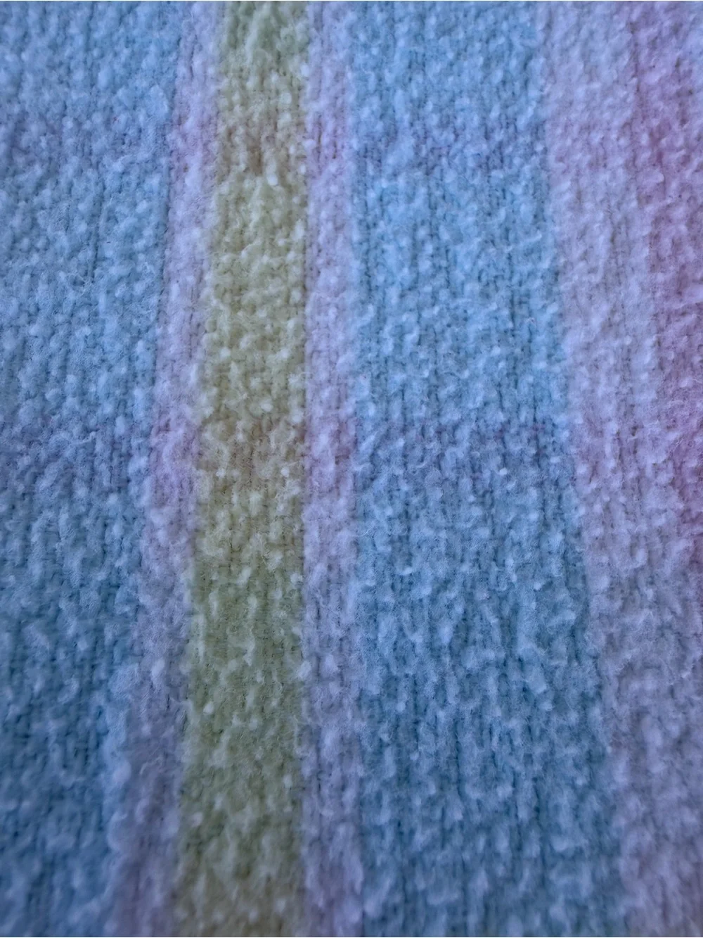 VTG Carter’s Pastel Plaid Lovey Recieving Baby Blanket 100% Cotton Fleece 28x32